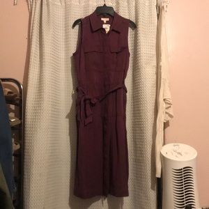 Burgundy Dress